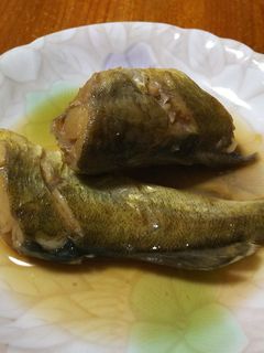 生姜が効いてる!氷下魚(コマイ)の煮付け-レシピのメイン写真