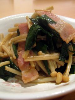 5分でもう一品!えのきとニラの味ポン炒め-レシピのメイン写真