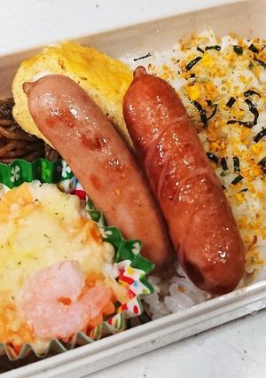 19/03/26息子留守番弁当-レシピのメイン写真