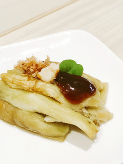 焼き茄子の煮こごりジュレのせ-レシピのメイン写真