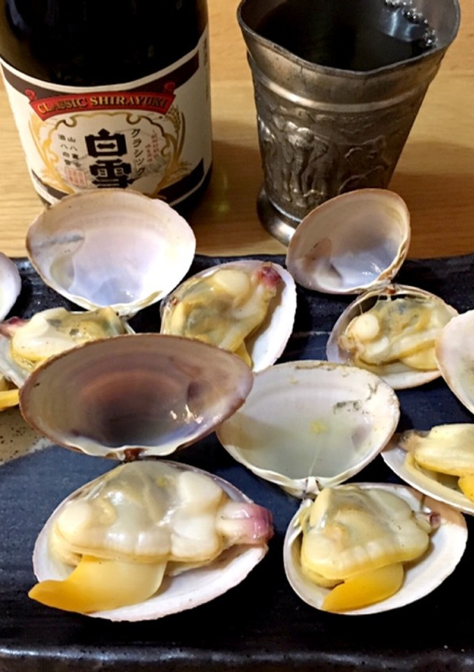 青柳の酒蒸し-レシピのメイン写真