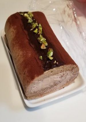 チョコロールケーキ(生地)-レシピのメイン写真