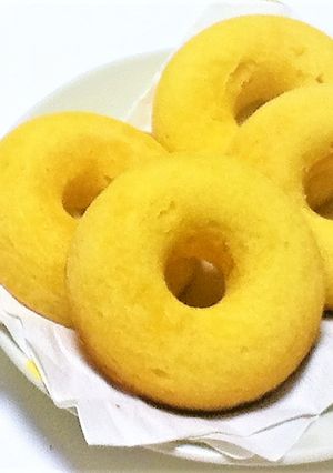 焼きドーナツ　レモンバターケーキ風-レシピのメイン写真