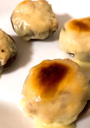 スーパー簡単！椎茸のツナマヨピザ-レシピのメイン写真