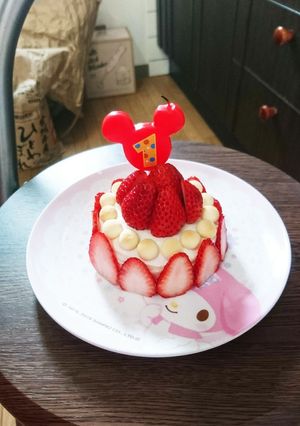 離乳食★お誕生日ケーキ-レシピのメイン写真