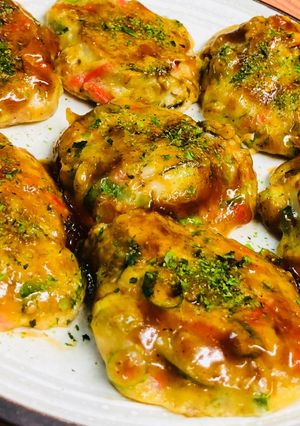 牡蠣のミニお好み焼き風-レシピのメイン写真