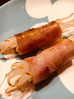 ベーコンで巻くもやし-レシピのメイン写真