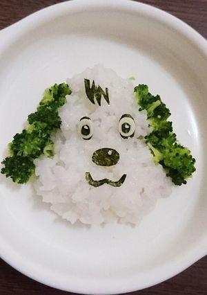 キャラごはん【ワンワン】-レシピのメイン写真