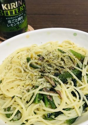 アンチョビとほうれん草のパスタ-レシピのメイン写真