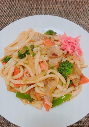 焼うどん-レシピのメイン写真