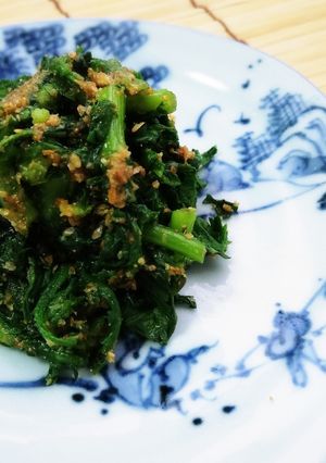 すぐでき♪菊菜の甘いごま和え-レシピのメイン写真