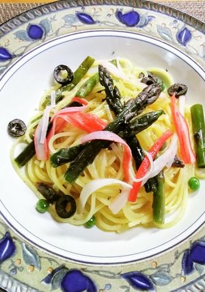 柔らか甘いアスパラのパスタ-レシピのメイン写真