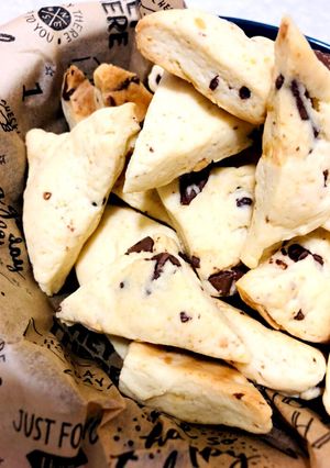 おからパウダー入りチョコチップスコーン-レシピのメイン写真