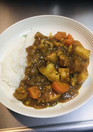 サツマイモのチキンカレー-レシピのメイン写真