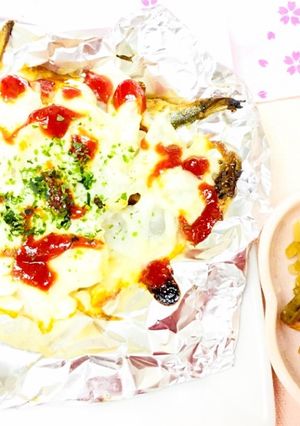 ししゃもとチーズのホイル焼き-レシピのメイン写真