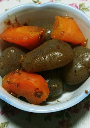 ダイエット、お弁当に玉こんにゃくニンジン-レシピのメイン写真