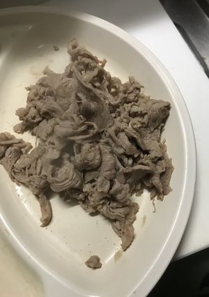 牛肉の下処理 くさみ、アク取りに-レシピのメイン写真