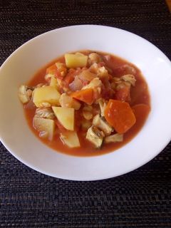 シーフードのトマトスープ-レシピのメイン写真