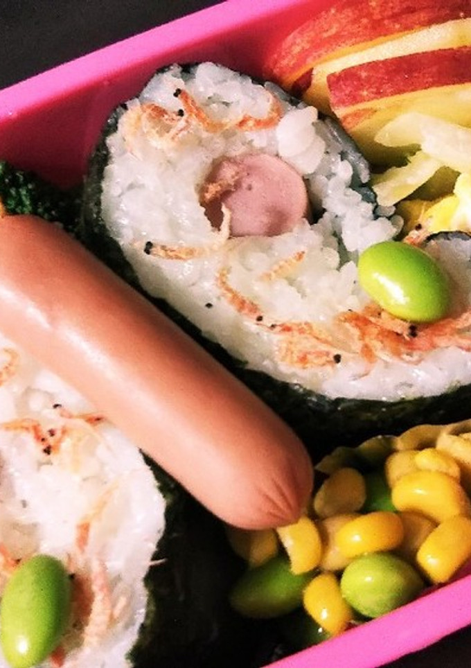春のお弁当 簡単ちょうちょのりまき-レシピのメイン写真