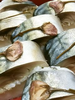 桜風味のさば寿司-レシピのメイン写真