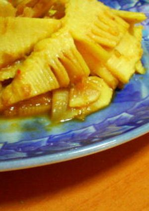 エバラ黄金の味で簡単たけのこ炒め-レシピのメイン写真