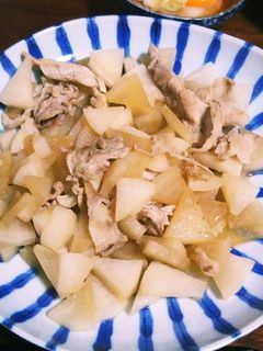 豚肉と大根の炒め煮-レシピのメイン写真
