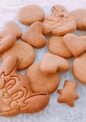 米粉の黒糖きなこクッキー-レシピのメイン写真