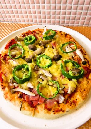 😊簡単♪すぐ作れる基本のピザ生地😊-レシピのメイン写真