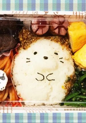 すみっこぐらし トラネコ エビフライ♡-レシピのメイン写真