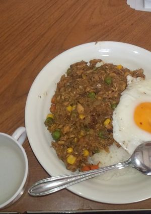 サバ水煮缶のドライカレー-レシピのメイン写真