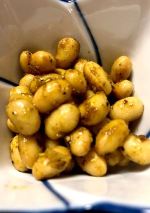カレー風味＊大豆のイタリアンソルト炒め♪-レシピのメイン写真