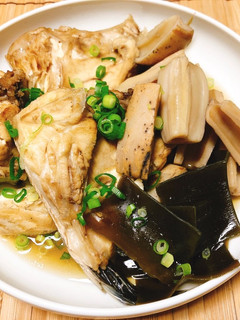 カンパチと蓮根の煮物-レシピのメイン写真