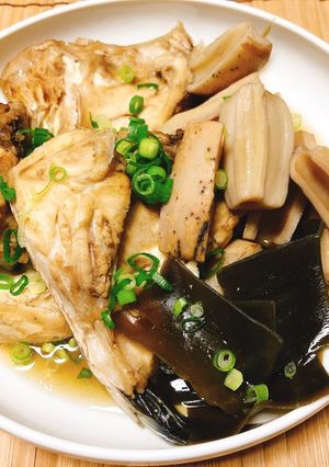 カンパチと蓮根の煮物-レシピのメイン写真