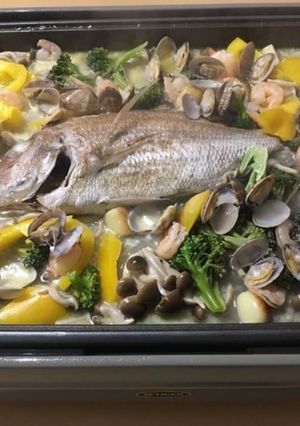 鯛のアクアパッツァ-レシピのメイン写真