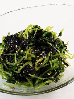 豆苗の味付海苔サラダ-レシピのメイン写真