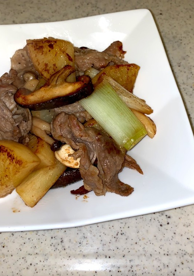 大根と豚肉（鶏モモでも）の炒め物-レシピのメイン写真