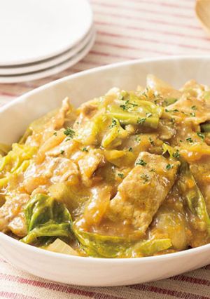 特定原材料不使用・豚肉と野菜のカレー炒め-レシピのメイン写真