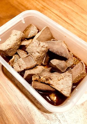 母レシピ★レバーの甘辛煮-レシピのメイン写真