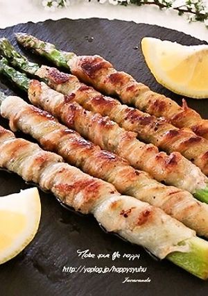 アスパラの肉巻きソテー-レシピのメイン写真