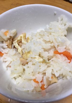 焼き鳥缶炊き込みご飯-レシピのメイン写真