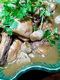 鶏肉ときのこのココナッツジュース煮-レシピのメイン写真