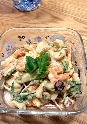 スパイス香るドレッシングでサラダ-レシピのメイン写真