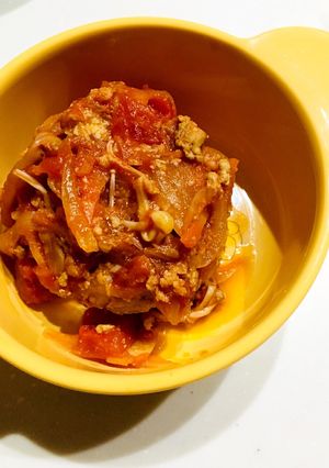 副菜いらず★野菜いっぱい煮込みハンバーグ-レシピのメイン写真