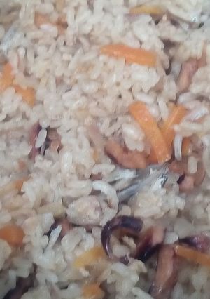 干しイイダコの炊き込みご飯-レシピのメイン写真