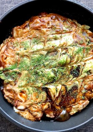 ホワイトソルガムお好み焼きグルテンフリー-レシピのメイン写真
