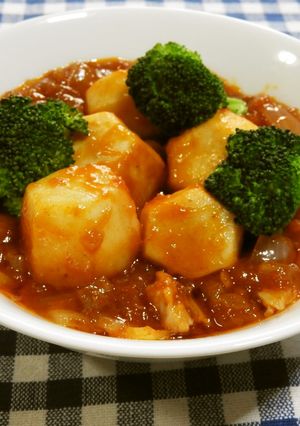 里芋のミートソース煮-レシピのメイン写真