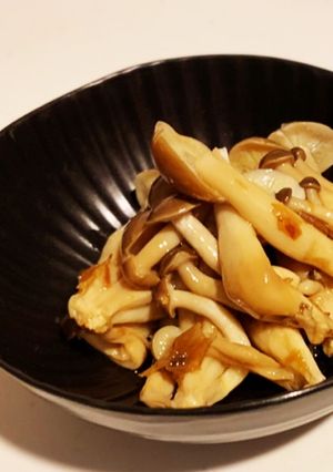 レンチン1分！しめじと鰹節のマリネ-レシピのメイン写真