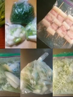 冷凍ねぎま 春先のネギの無駄無し保存-レシピのメイン写真