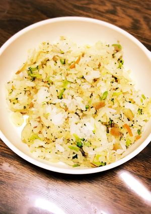 繊維物たっぷり子供も喜ぶ炒飯♪-レシピのメイン写真