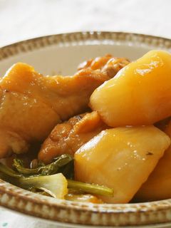 かぶと手羽元の酢醤油煮♪さっぱり♪-レシピのメイン写真